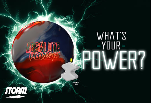Click Here To Shop Storm Absolute Power bowling ball