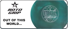 Click here to shop Roto Grip Idol Cosmos bowling ball