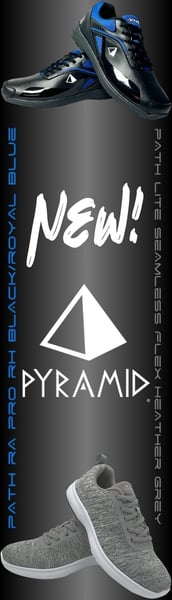 Click here to shop the newest shoes from Pyramid bowling